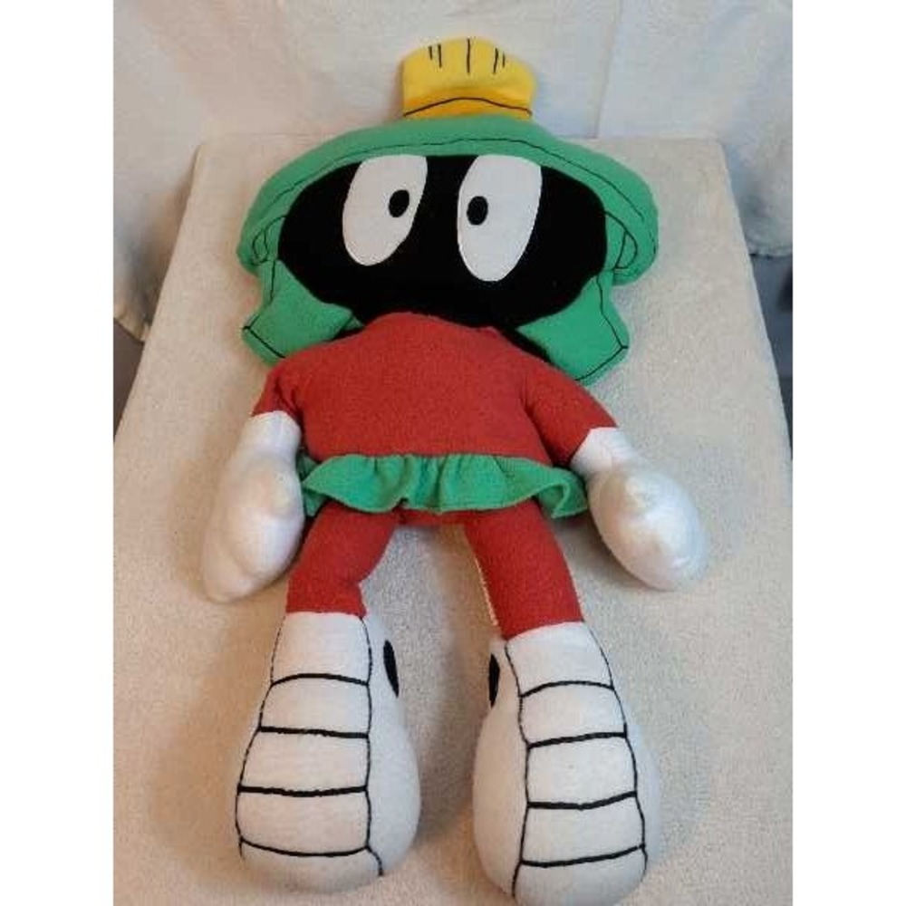 Looney Tunes Marvin the Martian Plush Toy 1997 Vintage Character Doll